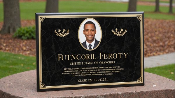Plaque funéraire personnalisée : créez la vôtre en ligne
